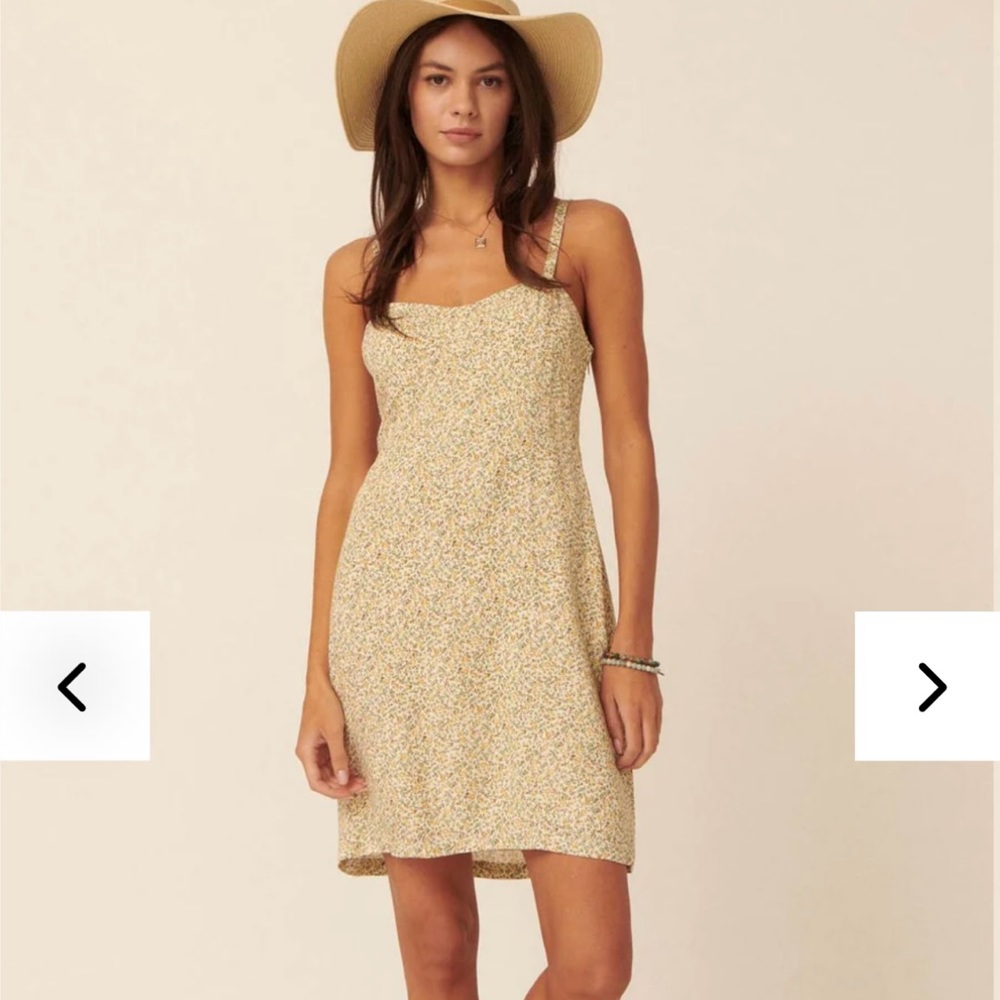 Floral Print Mini Dress | Small